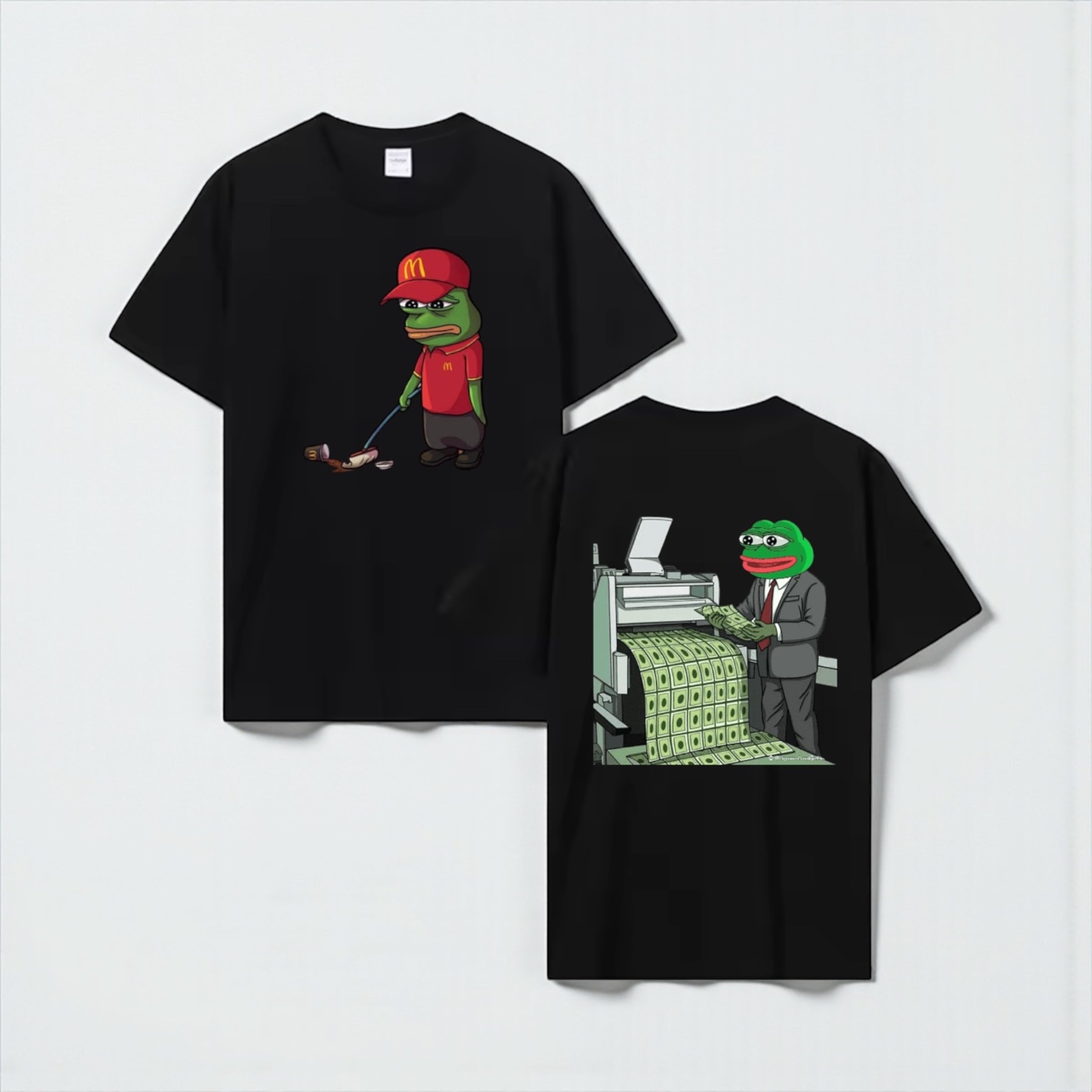 PEPE ‘ALL OR NOTHING’ T-shirt - Black