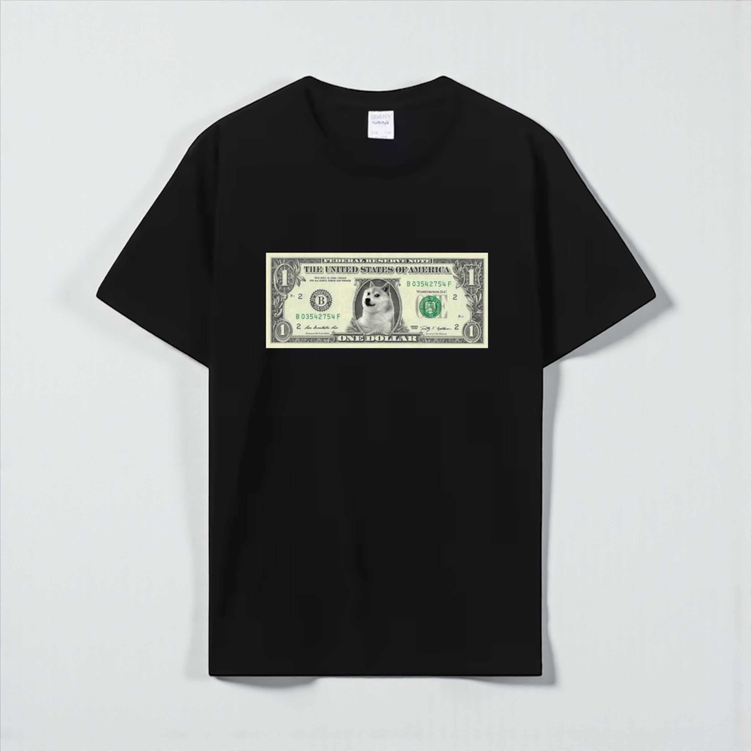 DOGE ‘DOGE TO $1’ T-shirt - Black