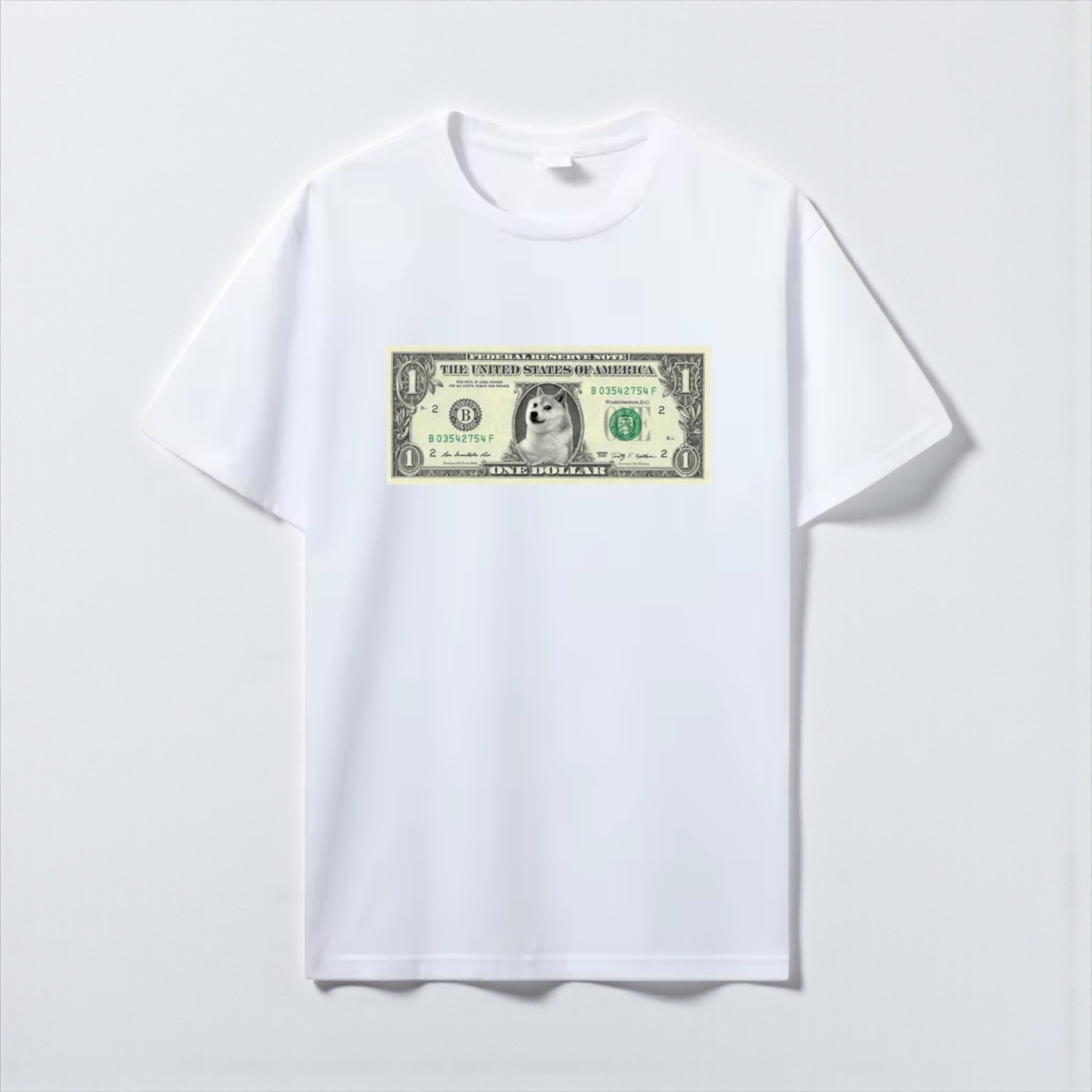 DOGE ‘DOGE TO $1’ T-shirt - White